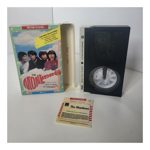 The Monkees BETA Tape Betamax (Not VHS) Last Train to Clarksville - Picture 1 of 2